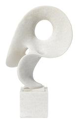 Jamie Young Obscure Resin Decorative Table Object, White