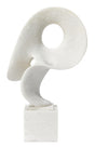 Jamie Young Obscure Resin Decorative Table Object, White