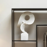 Jamie Young Obscure Resin Decorative Table Object, White