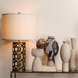 Jamie Young Pablo Ceramic Decorative Vase, Medium