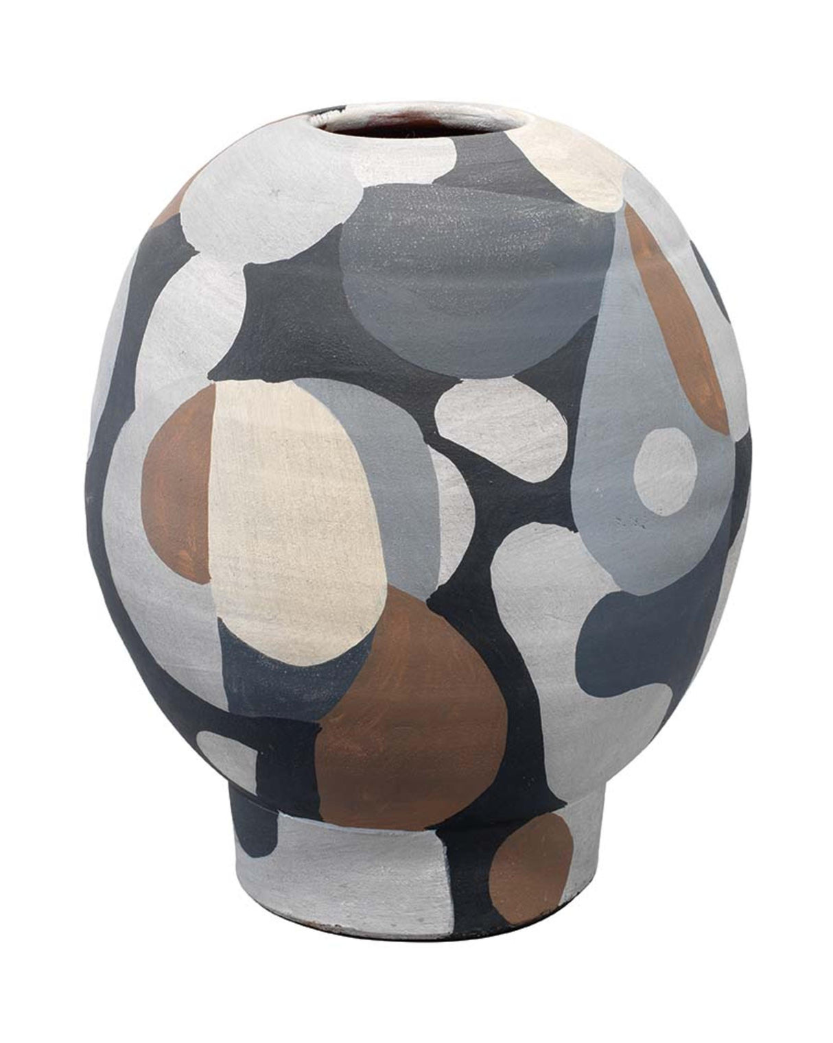 Jamie Young Pablo Ceramic Decorative Vase, Short
