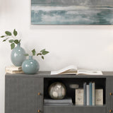 Jamie Young Painted Ceramic Decorative Sphere, Small