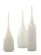 Jamie Young Pixie Decorative Glass Vases (set of 3), White