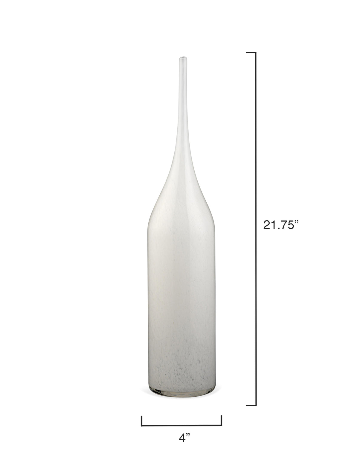 Jamie Young Pixie Decorative Glass Vases (set of 3), White
