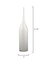 Jamie Young Pixie Decorative Glass Vases (set of 3), White