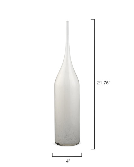 Jamie Young Pixie Decorative Glass Vases (set of 3), White