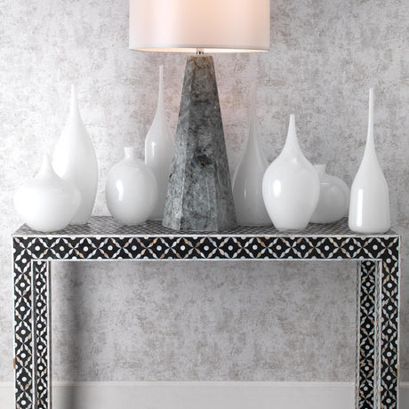 Jamie Young Pixie Decorative Glass Vases (set of 3), White