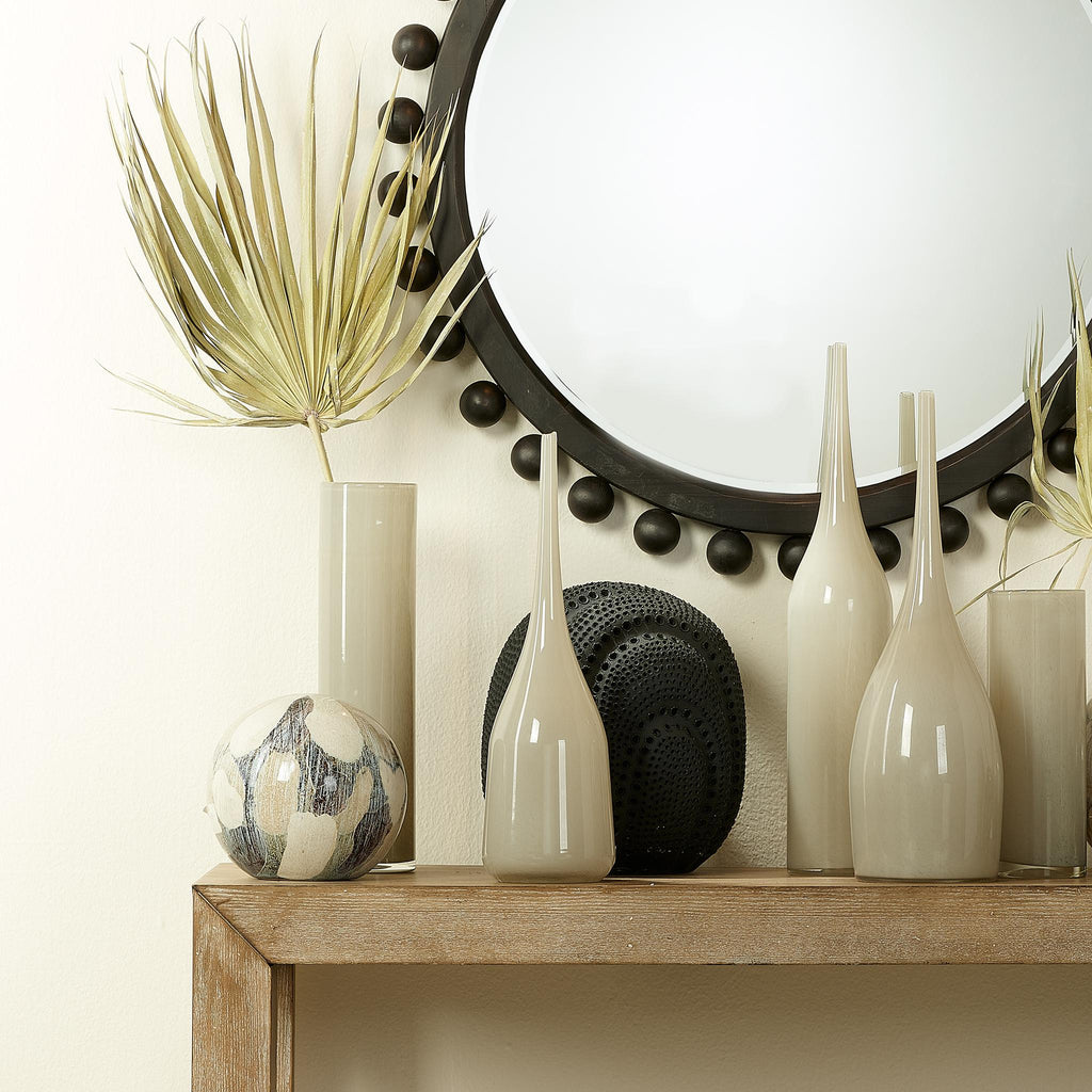 Jamie Young Pixie Decorative Vases (set of 3) White Accents