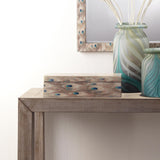 Jamie Young Plume Peacock Decorative Box