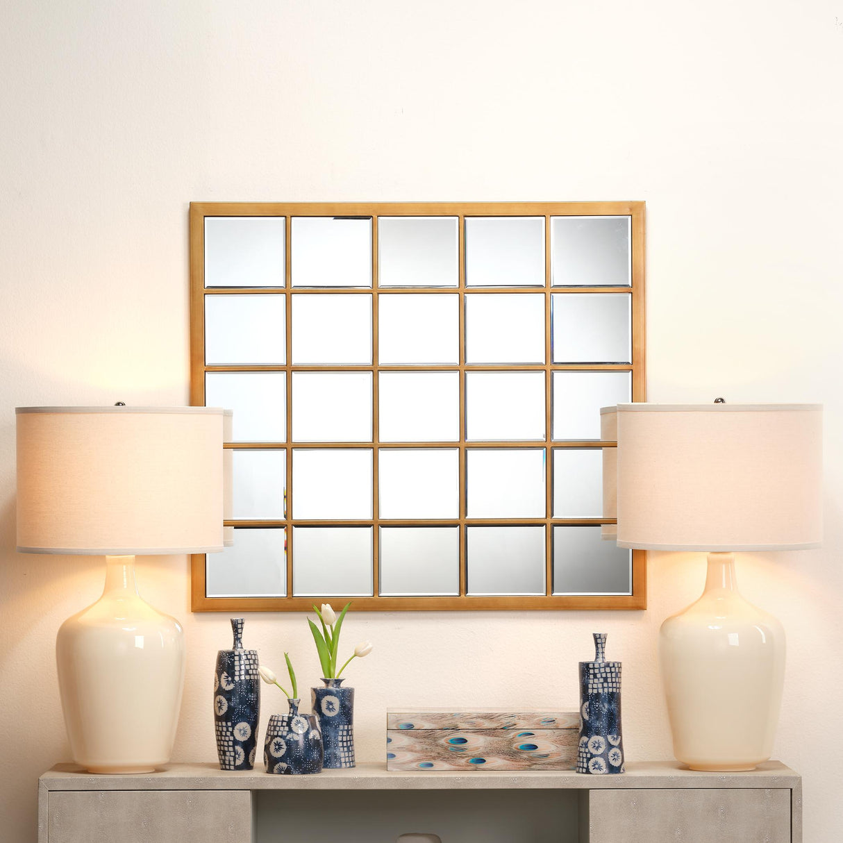 Jamie Young Plume Peacock Decorative Box