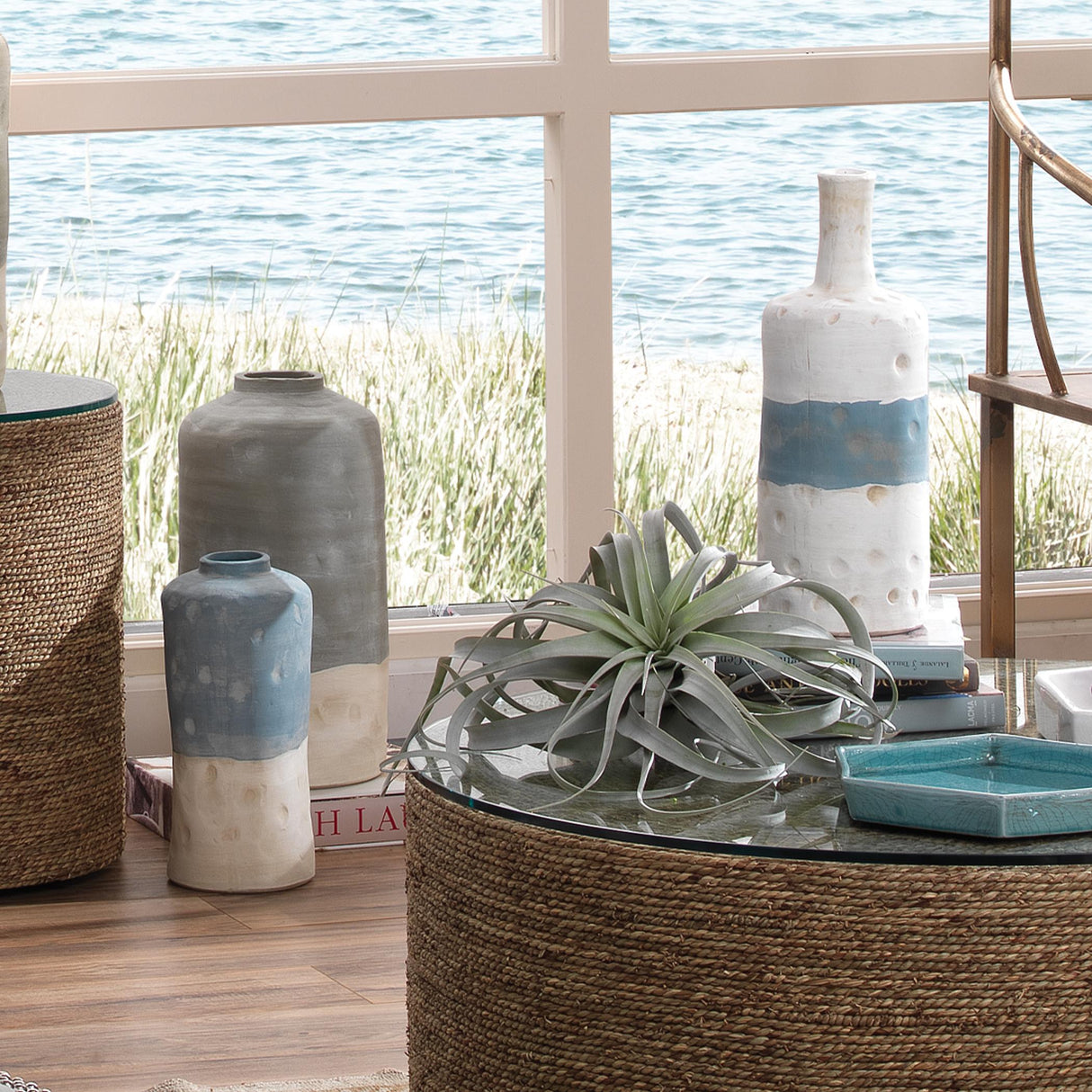 Jamie Young Sedona Ceramic Decorative Vessels (Set of 3)