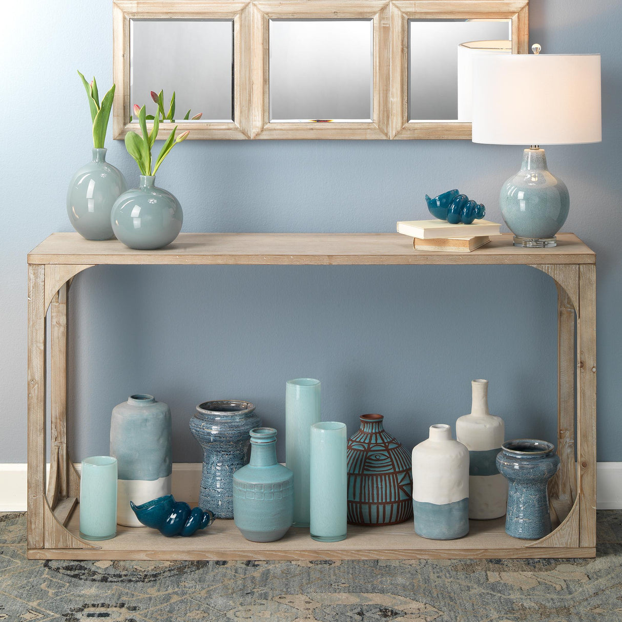 Jamie Young Sedona Ceramic Decorative Vessels (Set of 3)