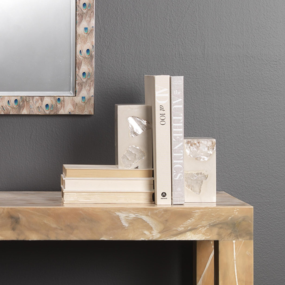 Jamie Young Slab Mica Bookends (Set of 2)