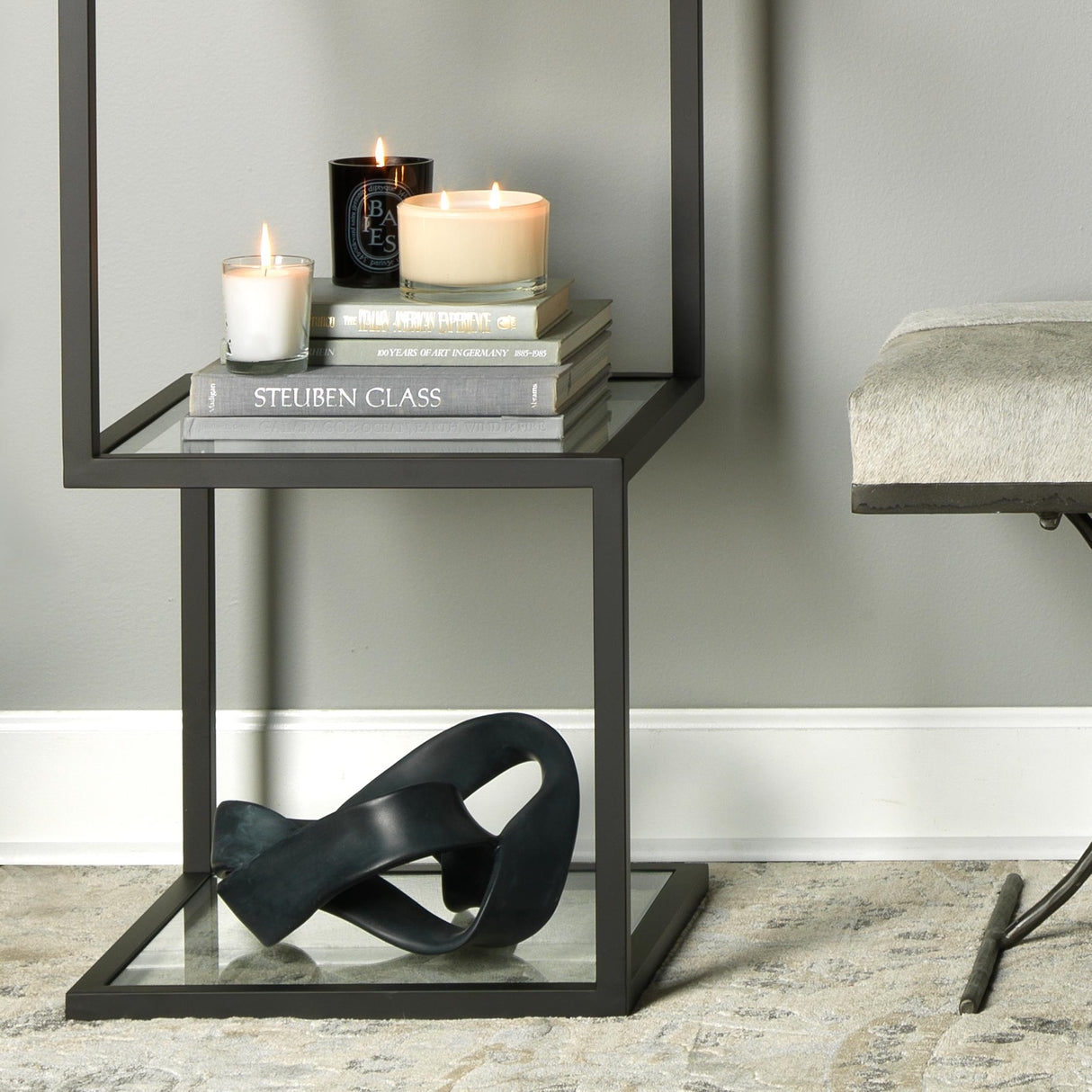Jamie Young Tangled Resin Decorative Table Object, Black
