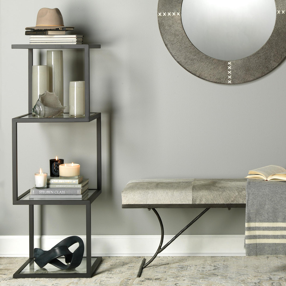 Jamie Young Tangled Resin Decorative Table Object, Black