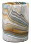 Jamie Young Terrene Hand Blown Decorative Glass Vase, Medium