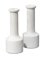 Jamie Young Trumpet Marble Candlesticks (Set of 2)