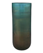 Jamie Young Vapor Hand Blown Decorative Glass Vase, Aqua