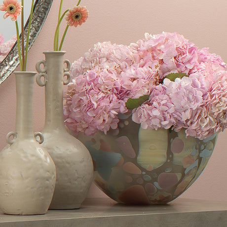 Jamie Young Watercolor Bowl Pink Accents