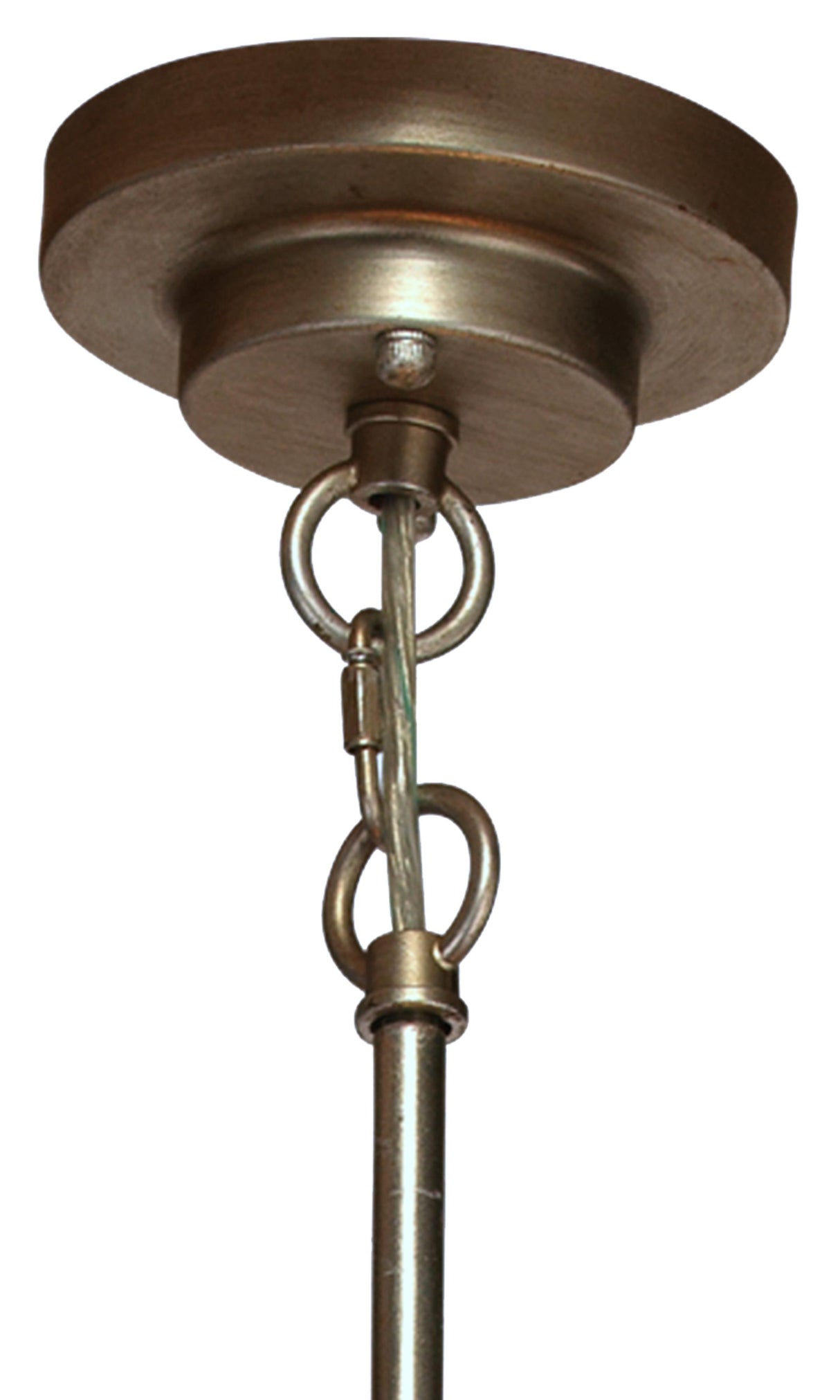 Jamie Young Calypso Three Tier 4-Light Iron Chandelier