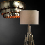 Jamie Young Calypso Three Tier 4-Light Iron Chandelier