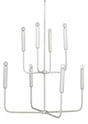 Jamie Young Mercer Two-Tier Gesso Chandelier