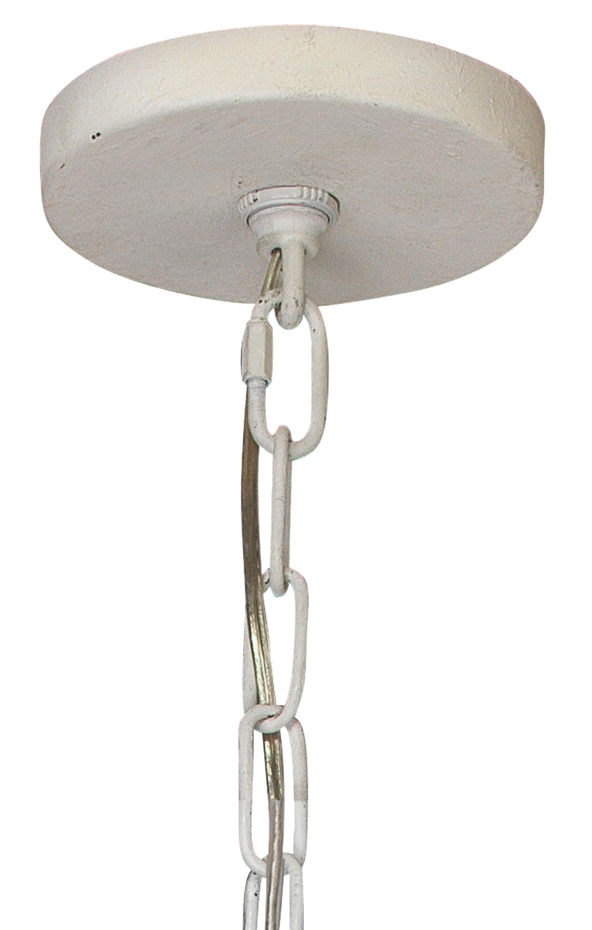 Jamie Young Mercer Two-Tier Gesso Chandelier