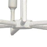 Jamie Young Park 8-Light Gesso Chandelier