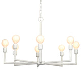 Jamie Young Park 8-Light Gesso Chandelier