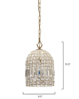 Jamie Young Crystal Pendant Gold Chandeliers