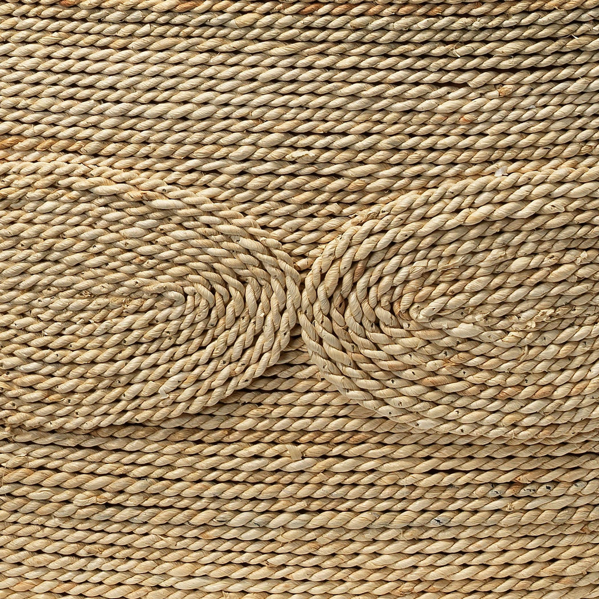 Jamie Young Barbados Oval Corn-Straw Coffee Table