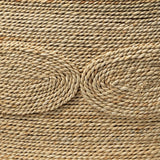 Jamie Young Barbados Oval Corn-Straw Coffee Table