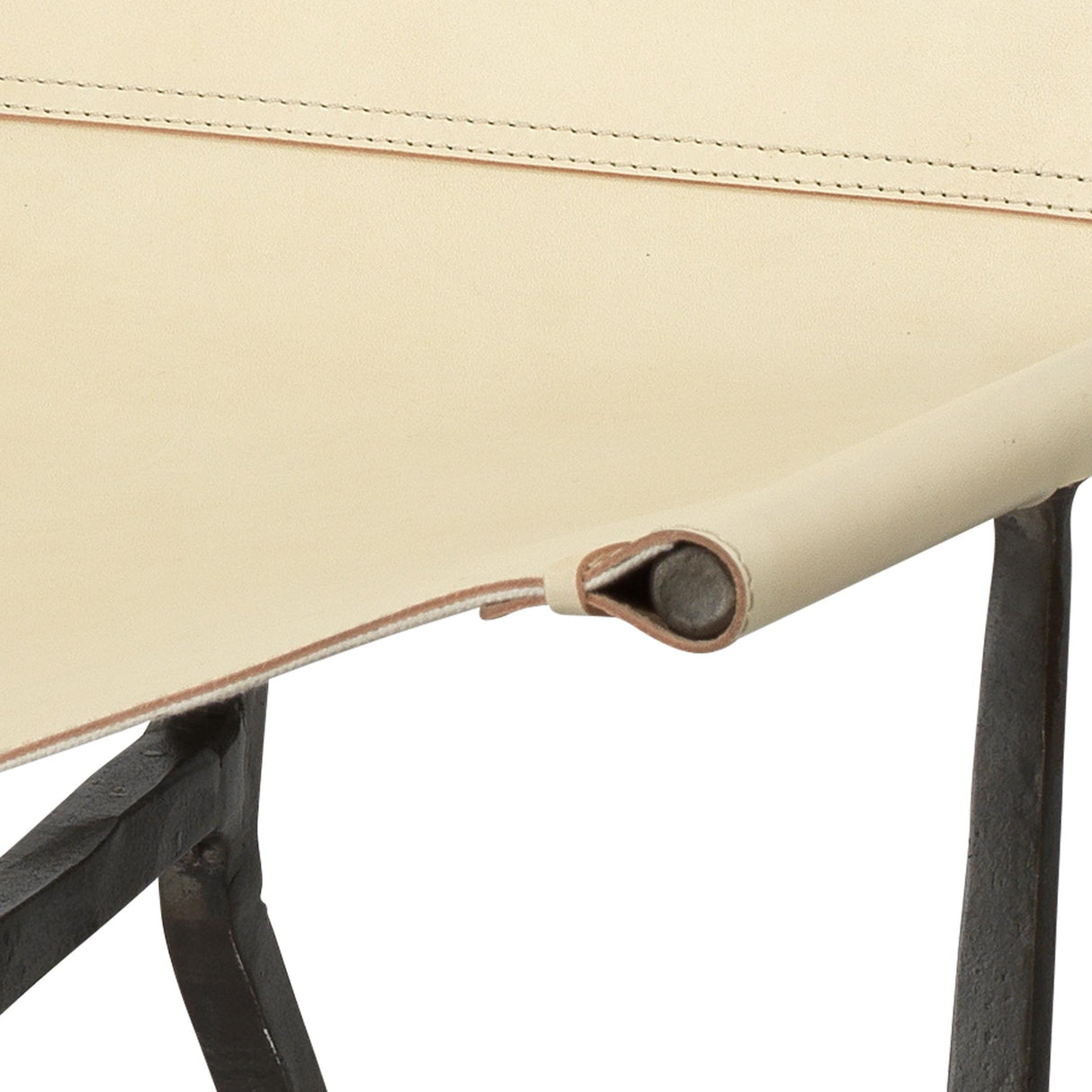 Jamie Young Abilene Leather Lounge Chair