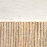 Jamie Young Argan Wood Hexagon Table, Large