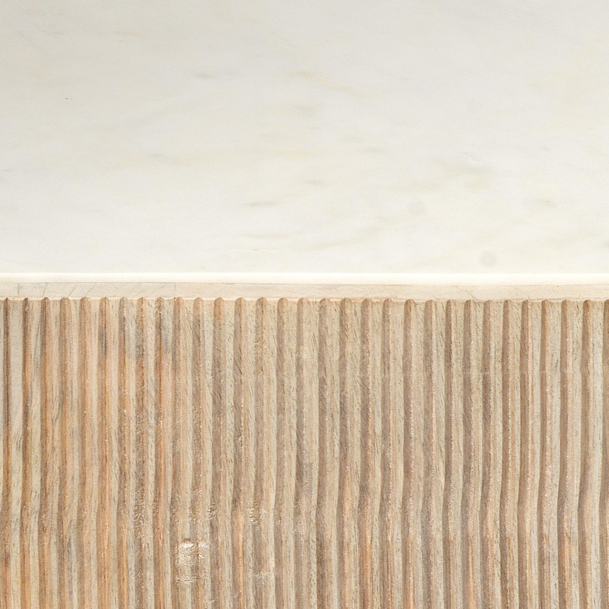 Jamie Young Argan Wood Hexagon Table, Small