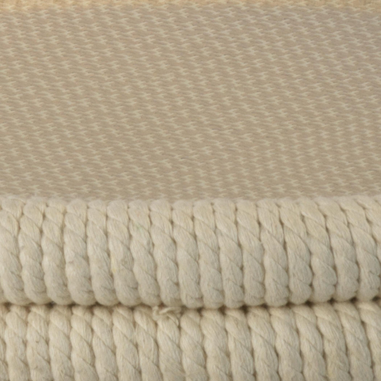 Jamie Young Delta Cotton Rope Side Table