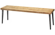 Jamie Young Farmhouse Wood Bench, Natural