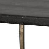 Jamie Young Farmhouse Wood Dining Table, Black