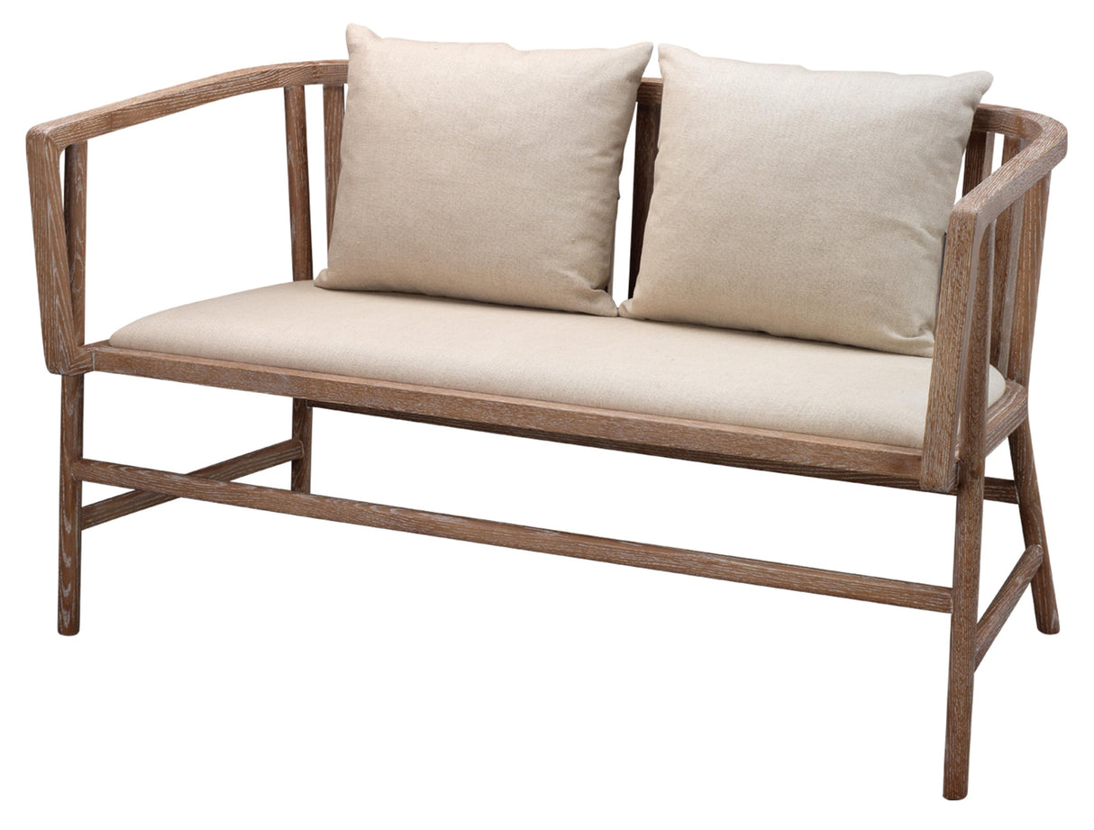 Jamie Young Grayson Wood Settee