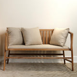 Jamie Young Grayson Wood Settee