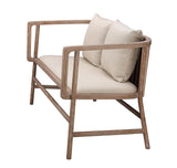 Jamie Young Grayson Wood Settee