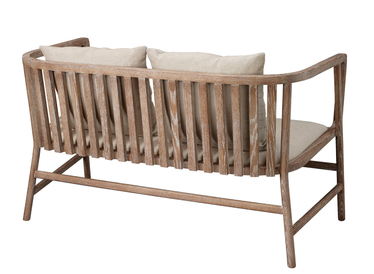 Jamie Young Grayson Wood Settee