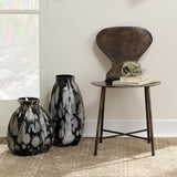 Jamie Young McCallan Metal Chair, Acid Wash Metal