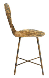 Jamie Young McCallan Metal Chair, Acid Wash Metal