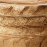 Jamie Young Mesa Natural Wood Side Table