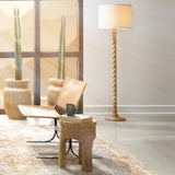 Jamie Young Mesa Natural Wood Side Table