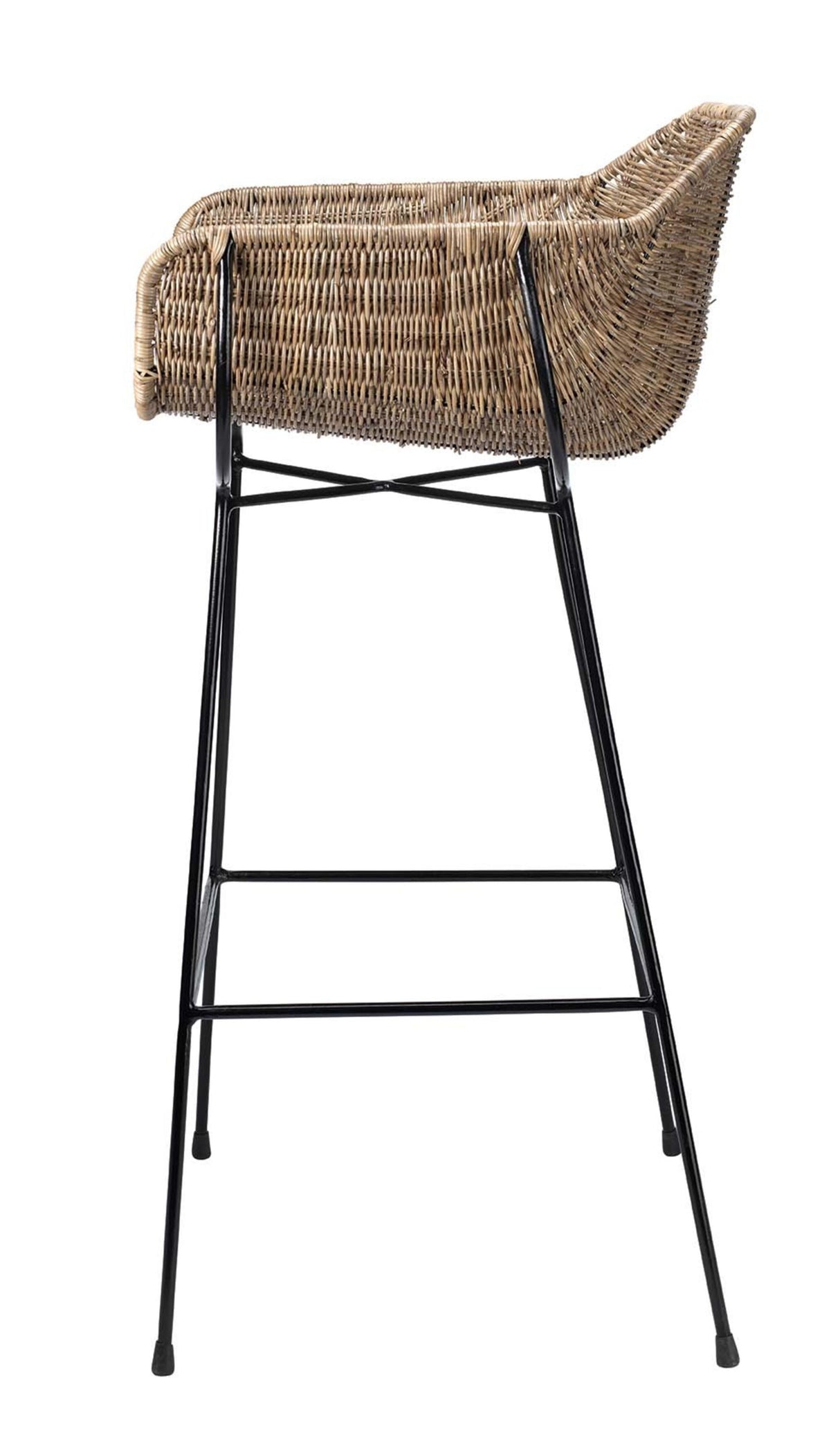 Jamie Young Nusa Rattan Bar Stool