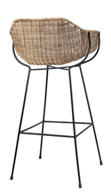 Jamie Young Nusa Rattan Bar Stool