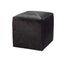 Jamie Young Espresso Hair on Hide Ottoman, Small