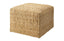 Jamie Young Hand-woven Natural Rattan Large Ottoman